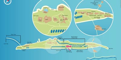 Lux maldives resort რუკა